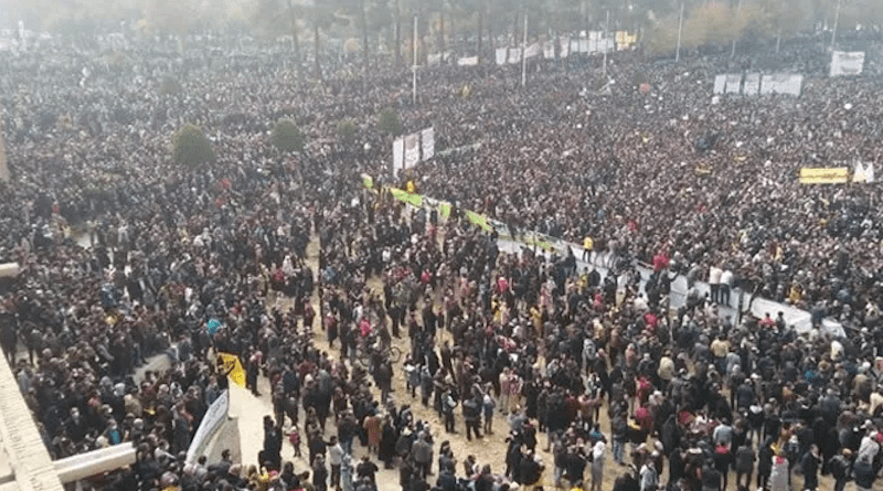 Protests in Iran. Photo Credit: Iran News Wire