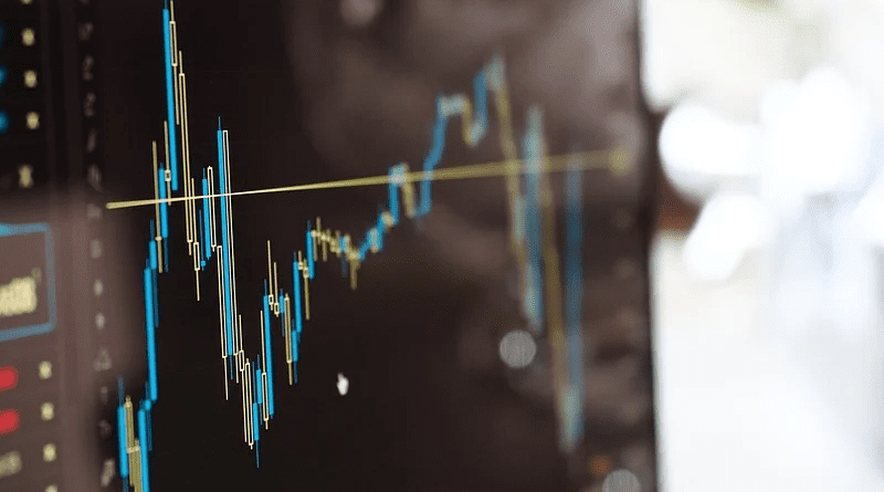 Blur Chart Computer Data Finance Graph Growth Stock Market