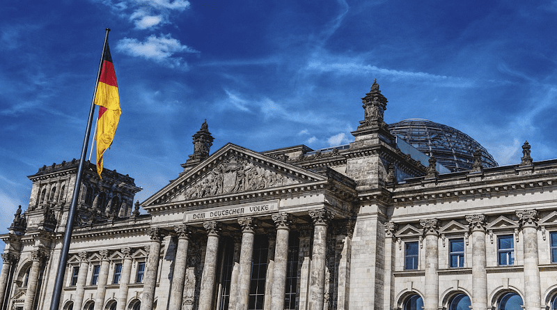 Bundestag Parliament Berlin Federal Election germany flag