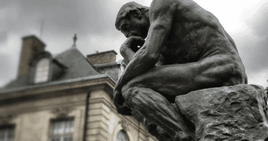 The Thinker Rodin Paris Sculpture Museum Bronze Thinking
