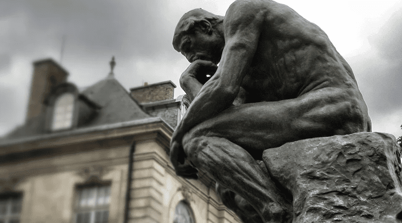 The Thinker Rodin Paris Sculpture Museum Bronze Thinking
