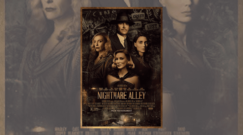 Promo poster for Nightmare Alley