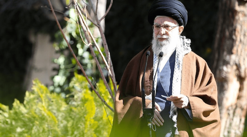 Iran's Ayatollah Seyed Ali Khamenei. Photo Credit: Tasnim News Agency
