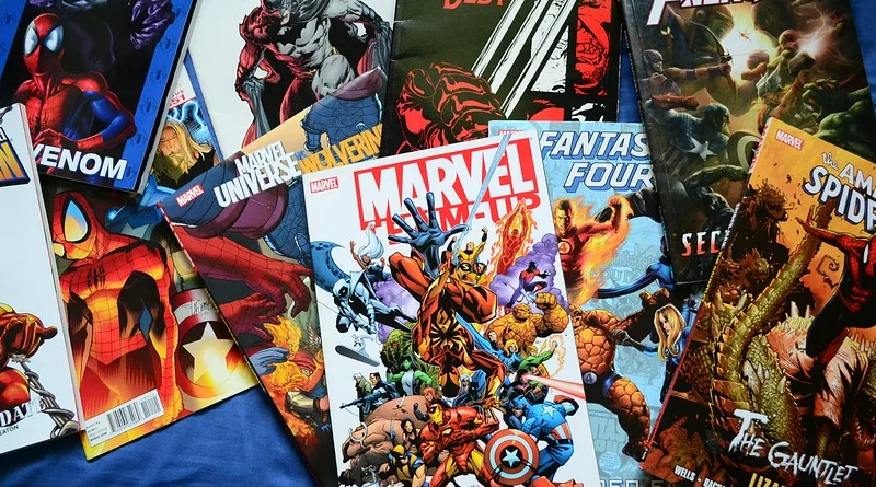 Comics Novels Superhero Marvel Dc