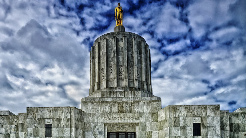 Salem Oregon Capitol Building Architecture Details