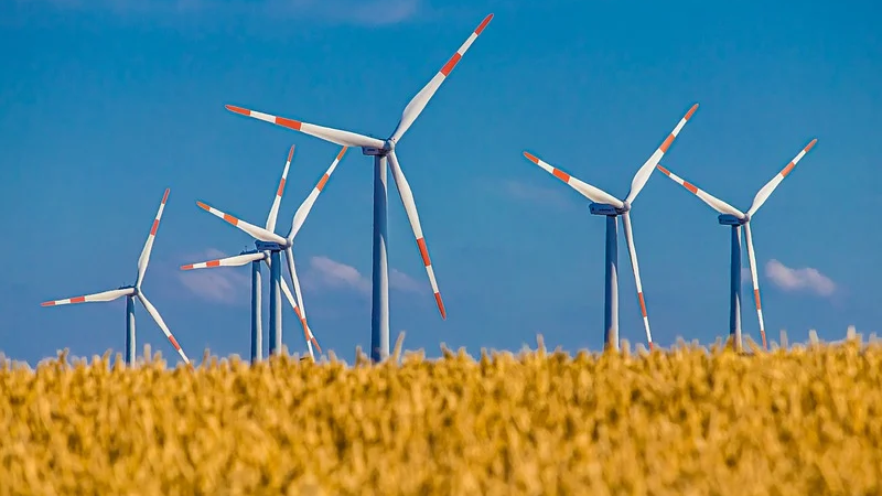 Windmill Field Grain Heaven Wind Energy Wind Power Turbine