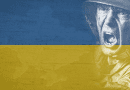 Flag Ukraine War Peace Soldier Country Map