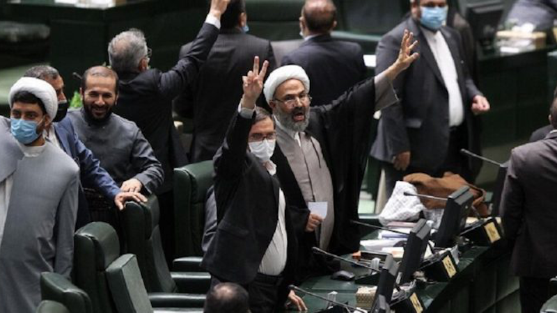 Iranian lawmakers. Photo Credit: Iran News Wire