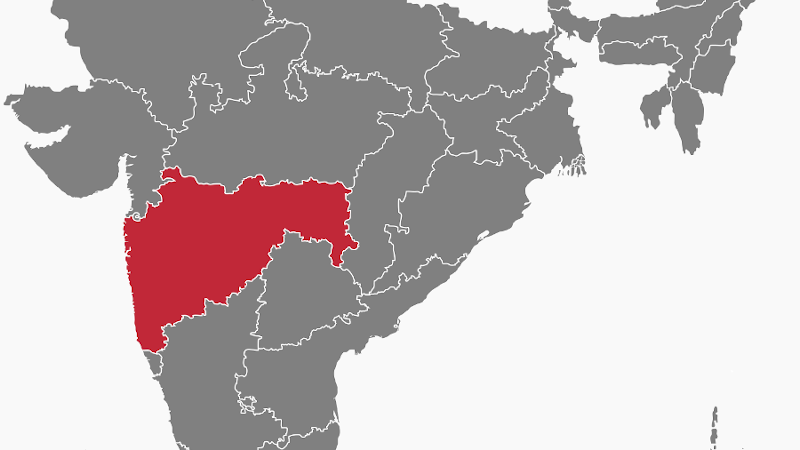 Location of Maharashtra in India. Credit: Wikipedia Commons