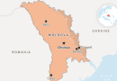 Location of Moldova's breakaway region Transdniester (Transnistria). Credit: RFE/RL Graphics