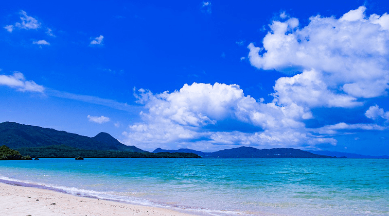 Okinawa Sea Japan Landscape Sky Tropical Ishigaki Pacific Ocean