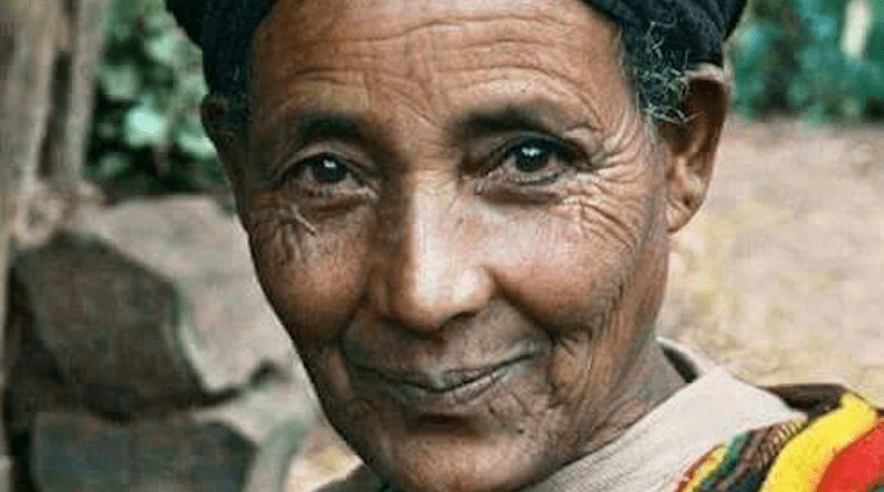 A typical Ethiopian mother. Hardship and displacement can be seen in her face, but the grace is there. (Photo supplied)