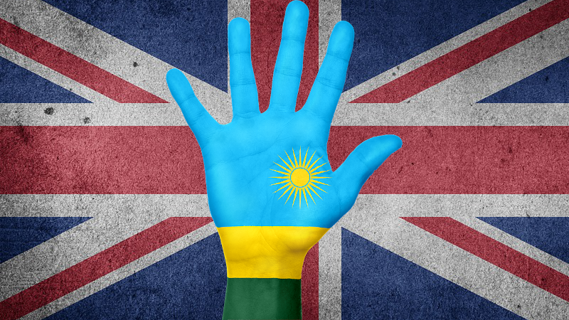 rwanda united kingdom africa flag