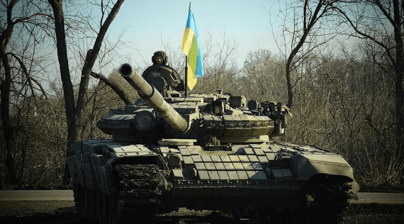 Ukrainian soldier and tank. Photo Credit: Ukraine Ministry of Defense