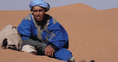 Tuareg Desert Morocco Bedouin Residents Africa Marroc