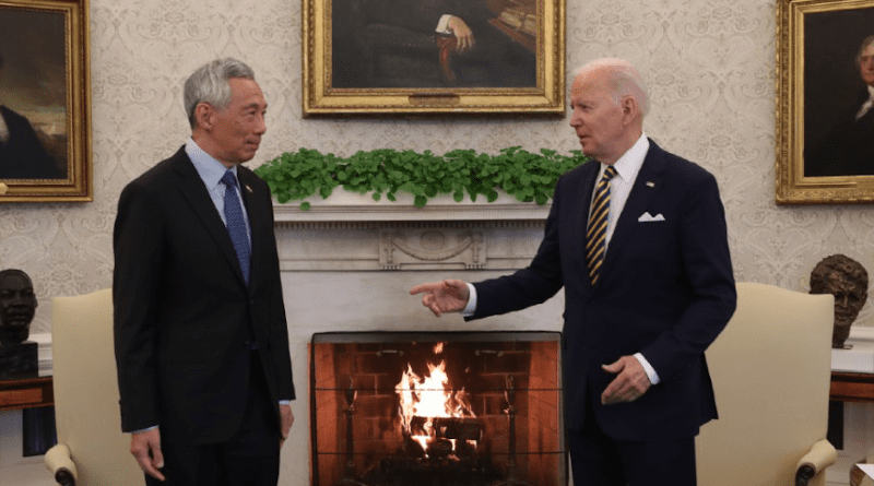 Singapore Prime Minister Lee Hsien Loong with US President Joe Biden. Photo Credit: Singapore PM Office