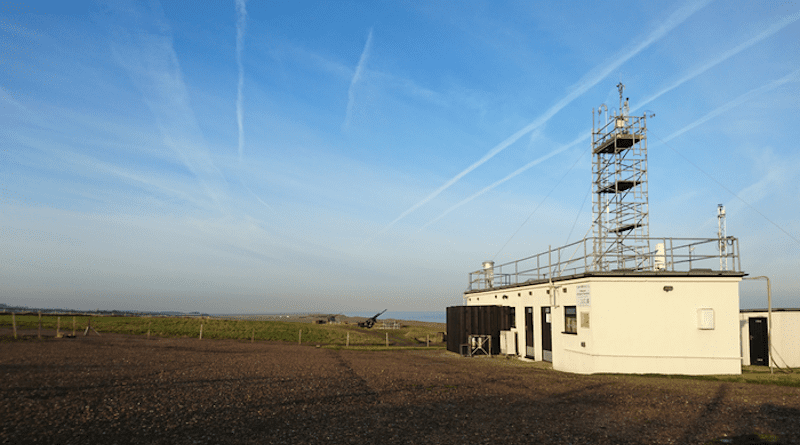 Weybourne Atmospheric Observatory, Norfolk, UK. CREDIT: Grant Foster
