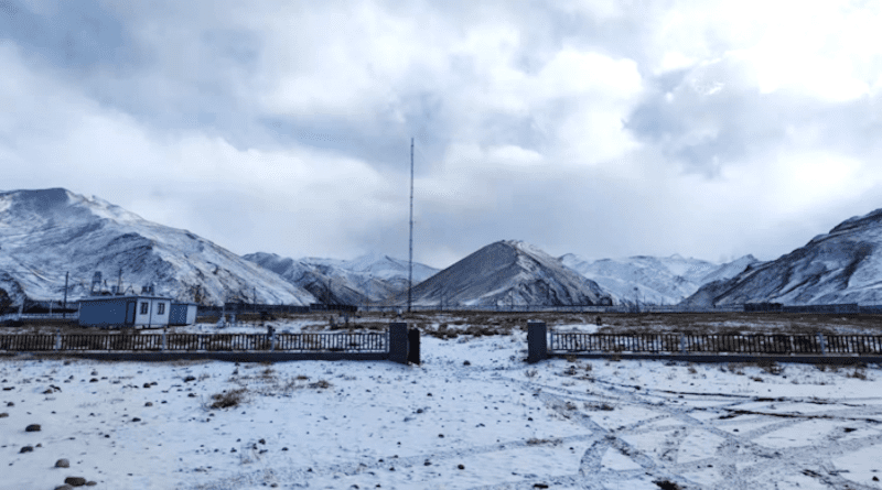 Chinese Academy of Sciences’ Qomolangma station covered in snow, late December 2021. CREDIT: Weiqiang Ma