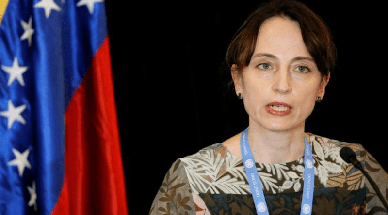 Professor Alena Douhan, UN Special Rapporteur on the negative impact of the unilateral coercive measures. Photo Credit: Iran News Wire
