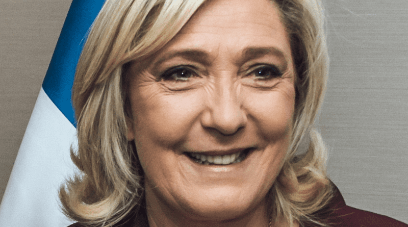 France's Marine Le Pen. Photo Credit: VOX España, Wikipedia Commons