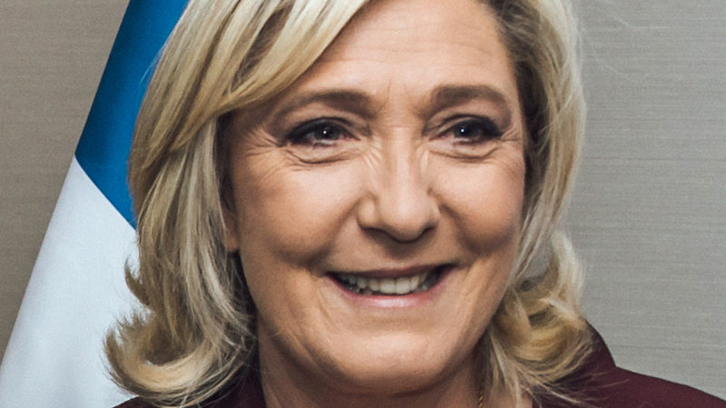 France's Marine Le Pen. Photo Credit: VOX España, Wikipedia Commons