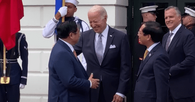 US President Joe Biden meets Vietnam's Prime Minister Pham Minh Chinh. Photo Credit: White House video screenshot