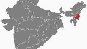 Location of Manipur in India. Credit: Wikipedia Commons