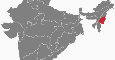 Location of Manipur in India. Credit: Wikipedia Commons