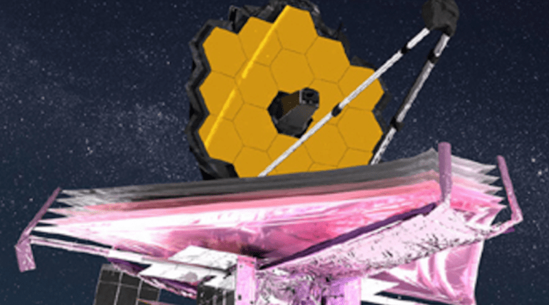 NASA's James Webb Space Telescope CREDIT: NASA