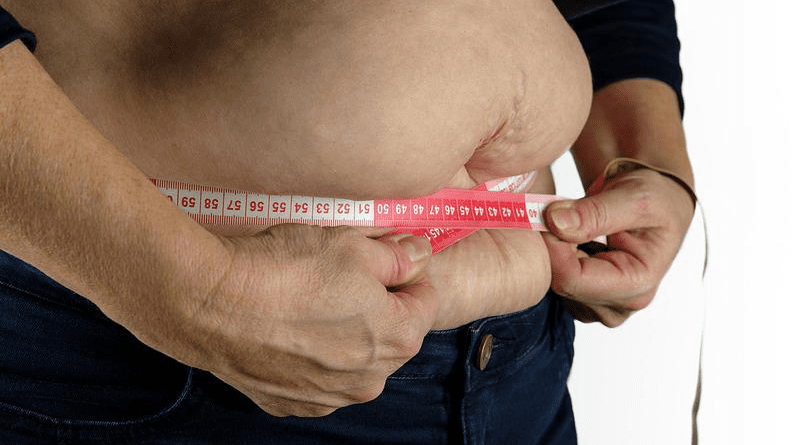 Measuring Tape Measure Belly Thick Fat Overweight Obese Obesity