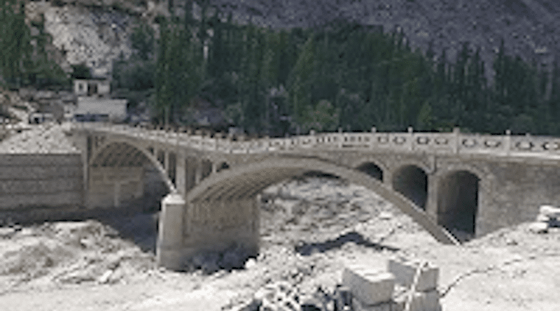 Hassanabad Bridge in Hunza on the Karakoram Highway linking Pakistan and China (photo supplied)