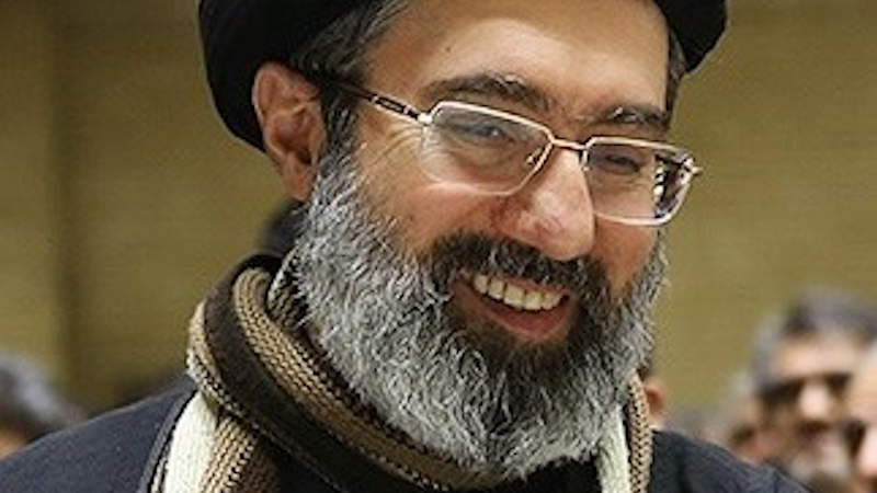 Iran's Mojtaba Khamenei. Photo Credit: Tasnim News Agency, Wikipedia Commons