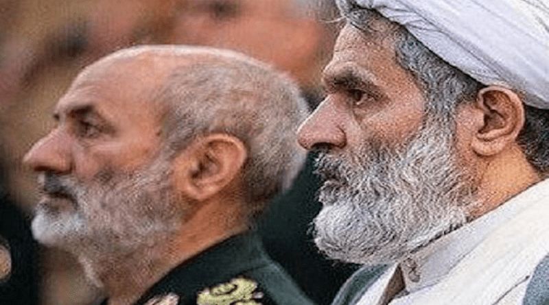 Iran's Brigadier General Mohammad Kazemi (left). Photo Credit: Mehr News Agency