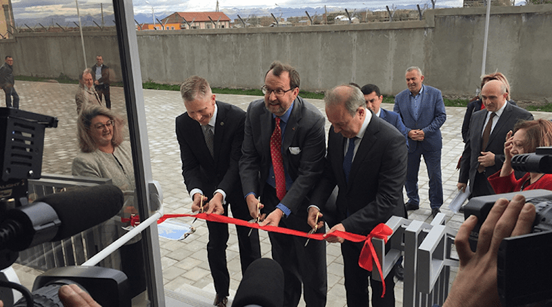 American and Armenian officials open a new biological laboratory in 2017. Photo credit: U.S. Embassy, Yerevan