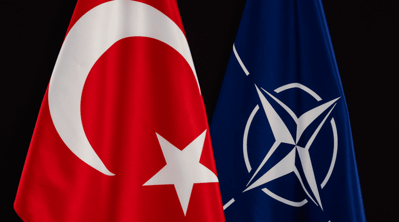 Flags of Turkey and NATO. Photo Credit: NATO