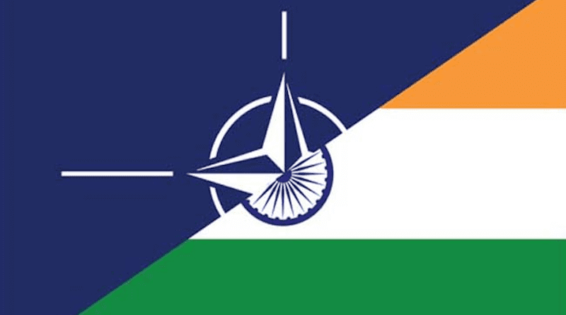 Flags NATO India