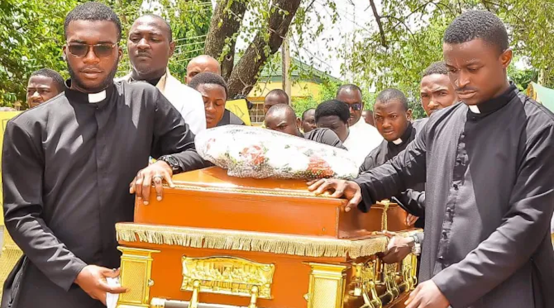 The funeral of Father Vitus Borogo in the Archdiocese of Kaduna, June 30, 2022. | Photos courtesy of the Archdiocese of Kaduna