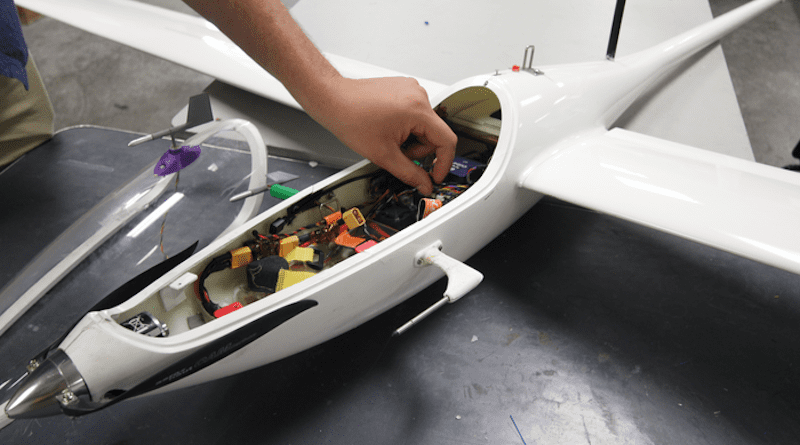 The Mars sailplanes will contain a custom-designed array of navigation sensors, as well as a camera and temperature and gas sensors to gather information about the Martian atmosphere and landscape. CREDIT: University of Arizona College of Engineering
