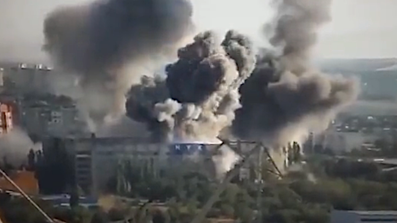 Russian strike in Mykolaiv, Ukraine. Photo Credit: Ukraine Defense Ministry