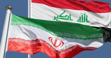 Flags Iran Iraq