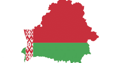 Belarus Country Europe Flag Borders Map Nation