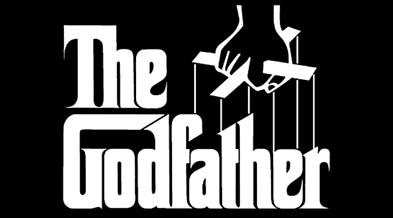 The logo to The Godfather movie