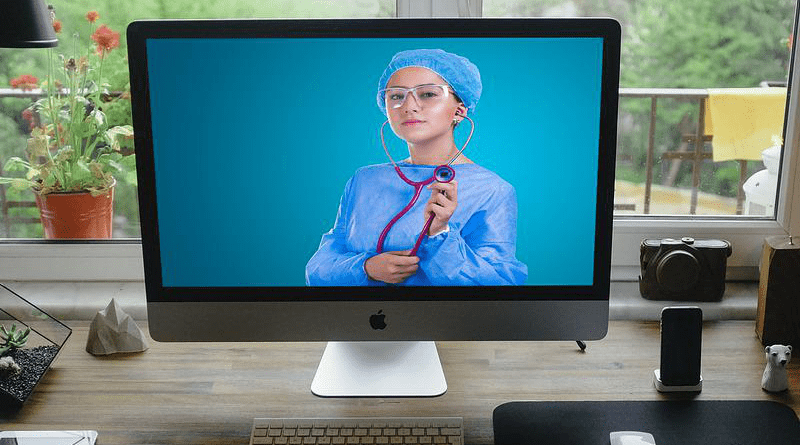 Doctor Nurse Stethoscope Medicine Health Medical Telehealth Telemedicine
