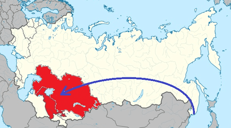 Nearly 172,000 Soviet Koreans (Koryo-saram) from the Russian Far East were forced to transfer to unpopulated areas of the Kazakh SSR and the Uzbek SSR. Credit: Wikipedia Commons