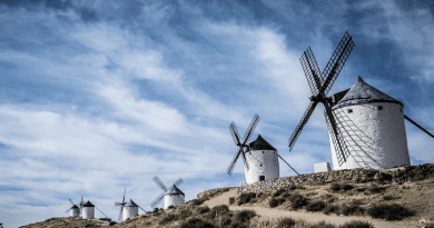 Spain Windmills Spanish