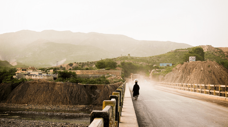 Pakistan woman bridge