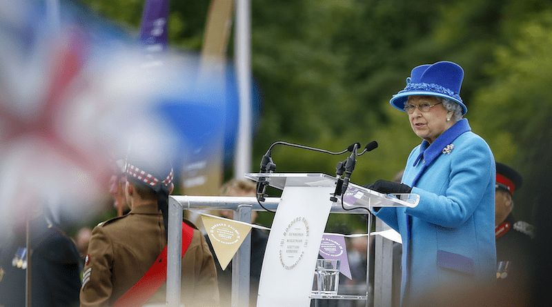 Queen Elizabeth II in 2015. Photo Credit: Scottish Government, Wikipedia Commons