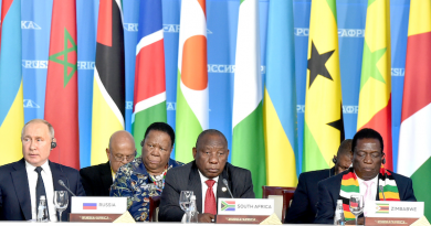 File photo of Russian President Vladimir Putin at Russia–Africa 2019 summit. Photo Credit: South Africa government