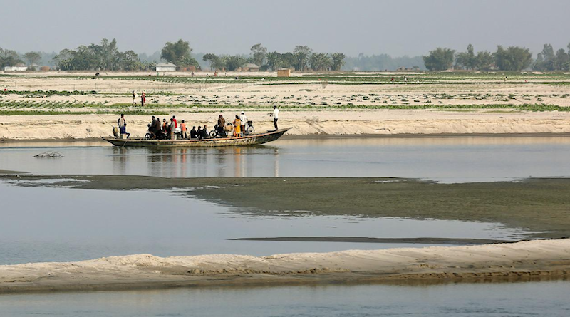 The Teesta river in Bangladesh