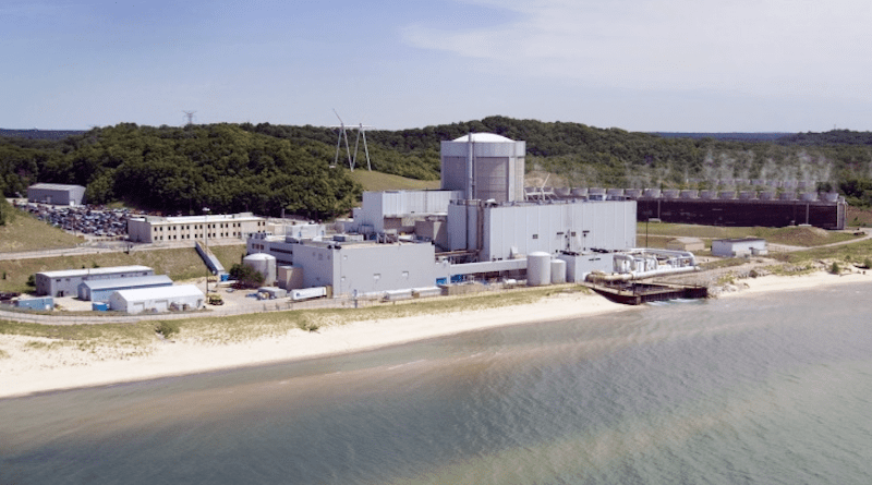 Palisades nuclear power plant (Image: Entergy)